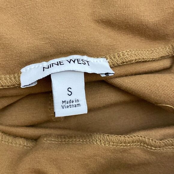 Nine West Women's Side Slit Stretch Pull On High Waisted Pencil Skirt Size Small - Picture 6 of 8